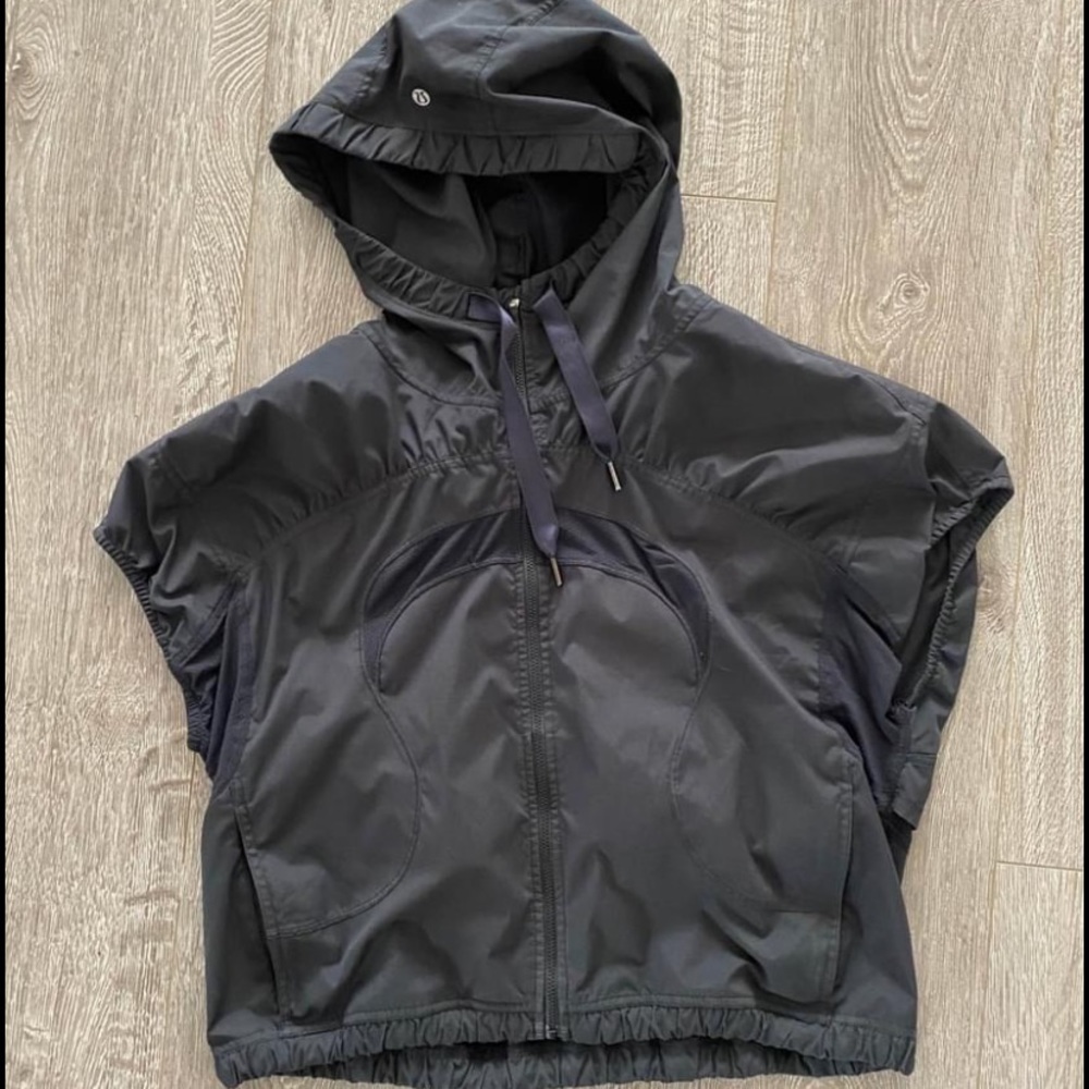 lululemon athletica Black Hooded Vest